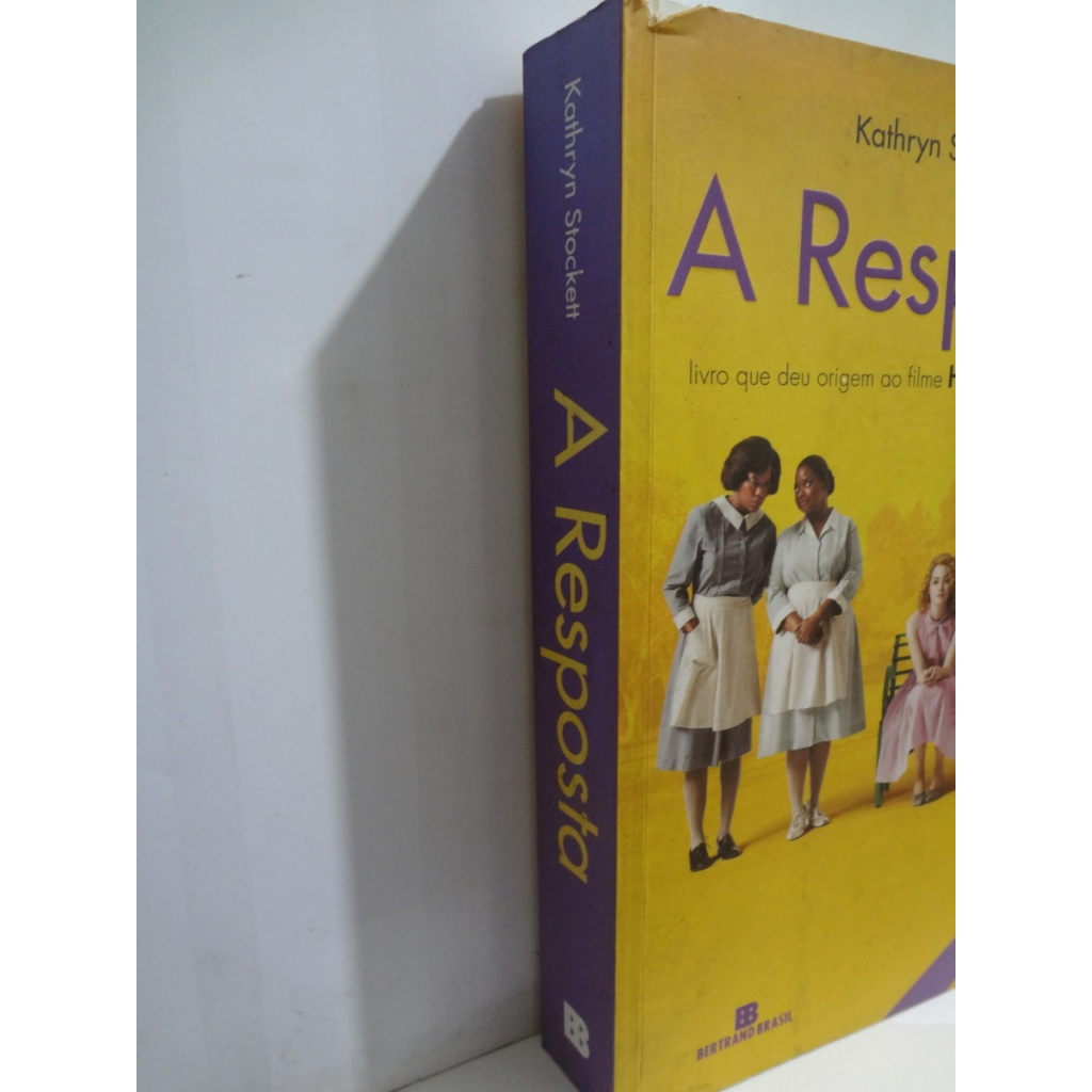 Livro A Resposta de Kathryn Stockett - lateral
